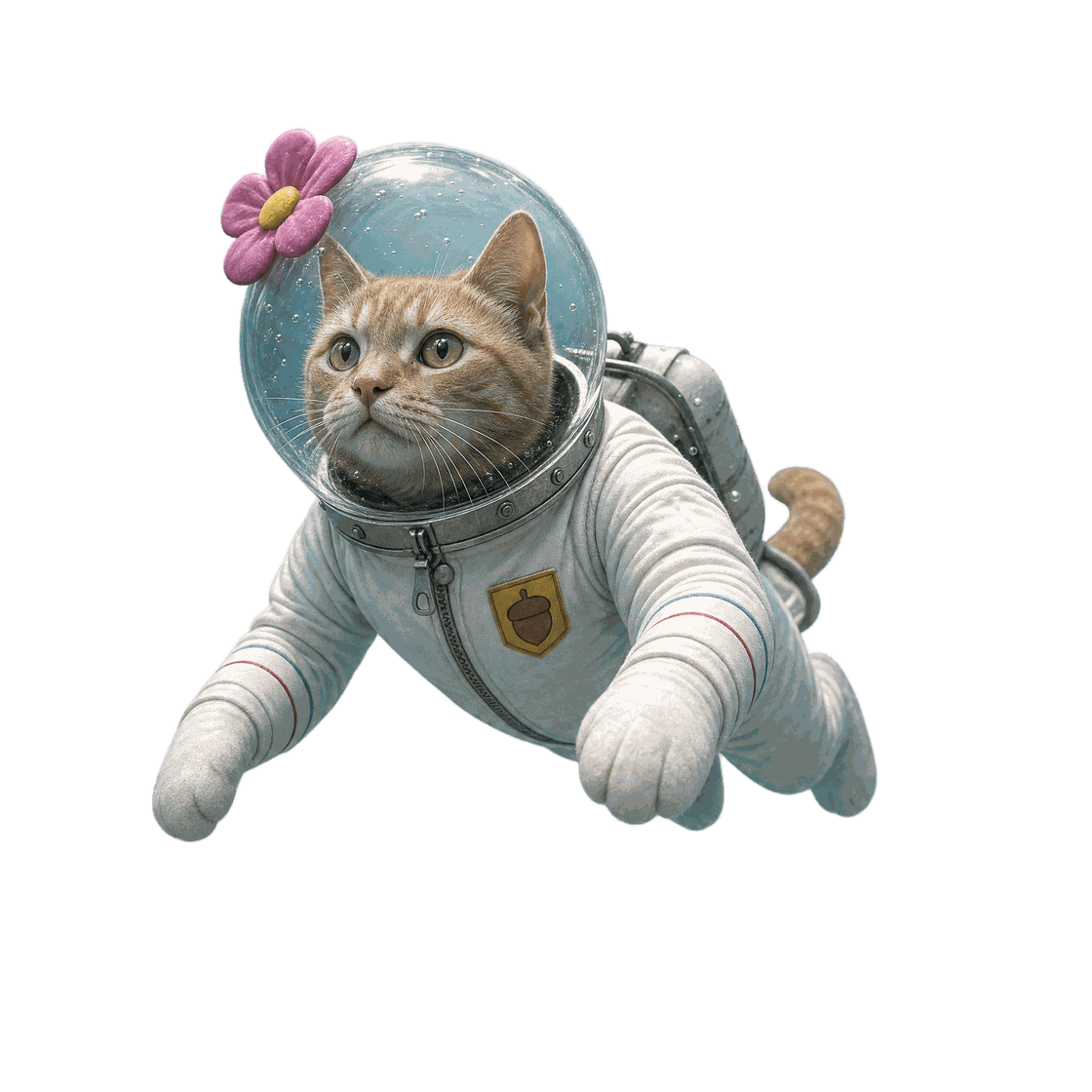 SeaCat mascot: a cat in a diving suit